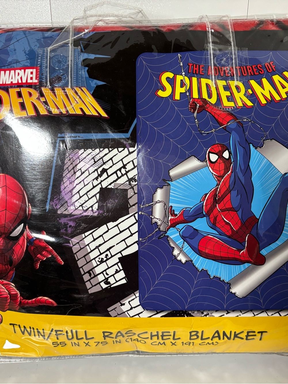 Marvel Spider-Man Graphic Blanket